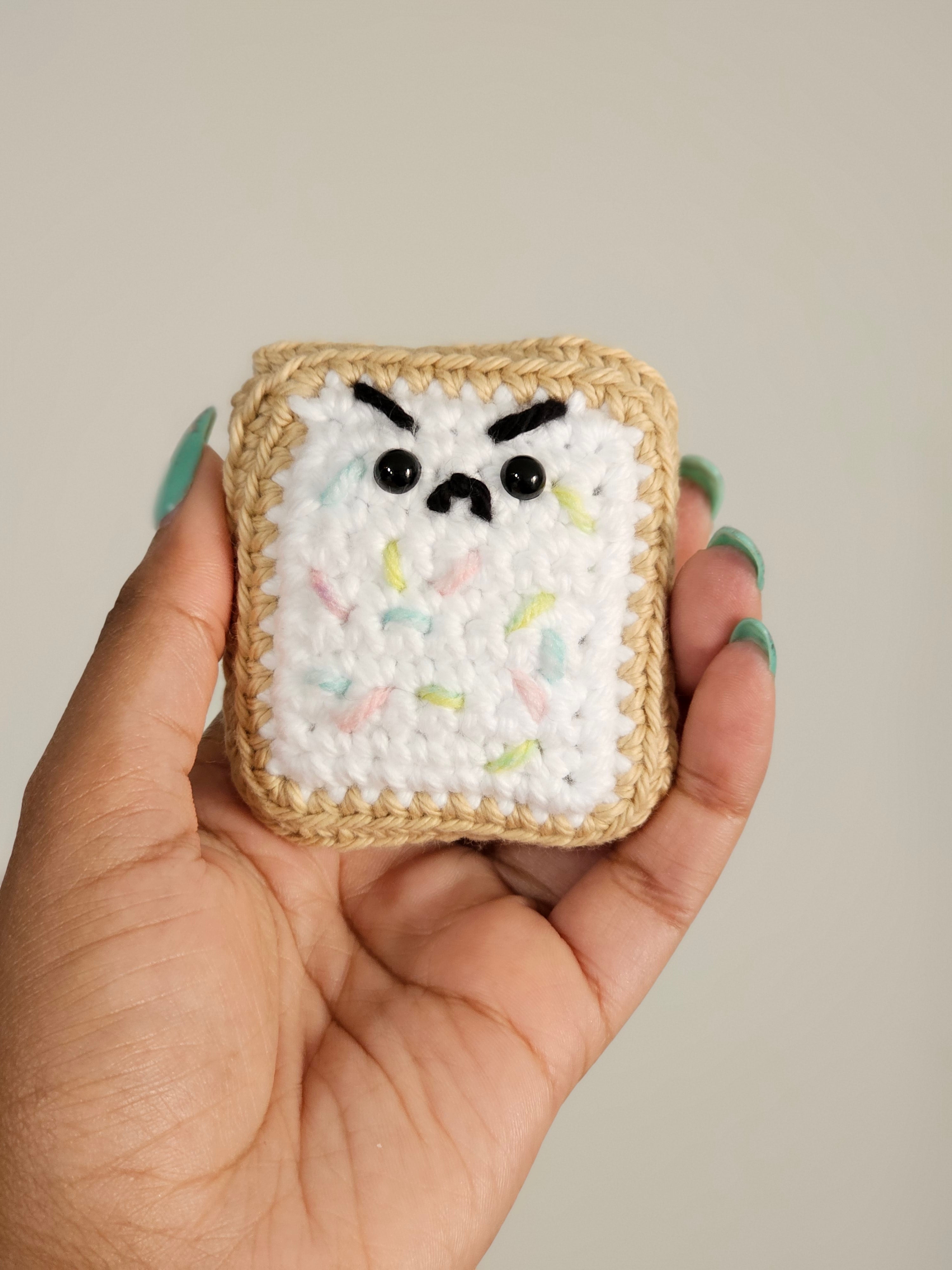 Pop Tart Pastry Keychain