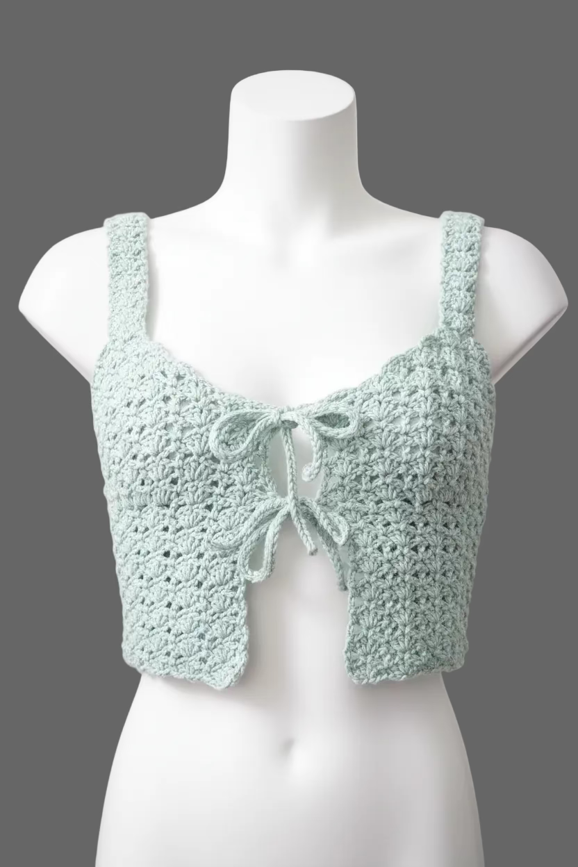 Shell Crop Top