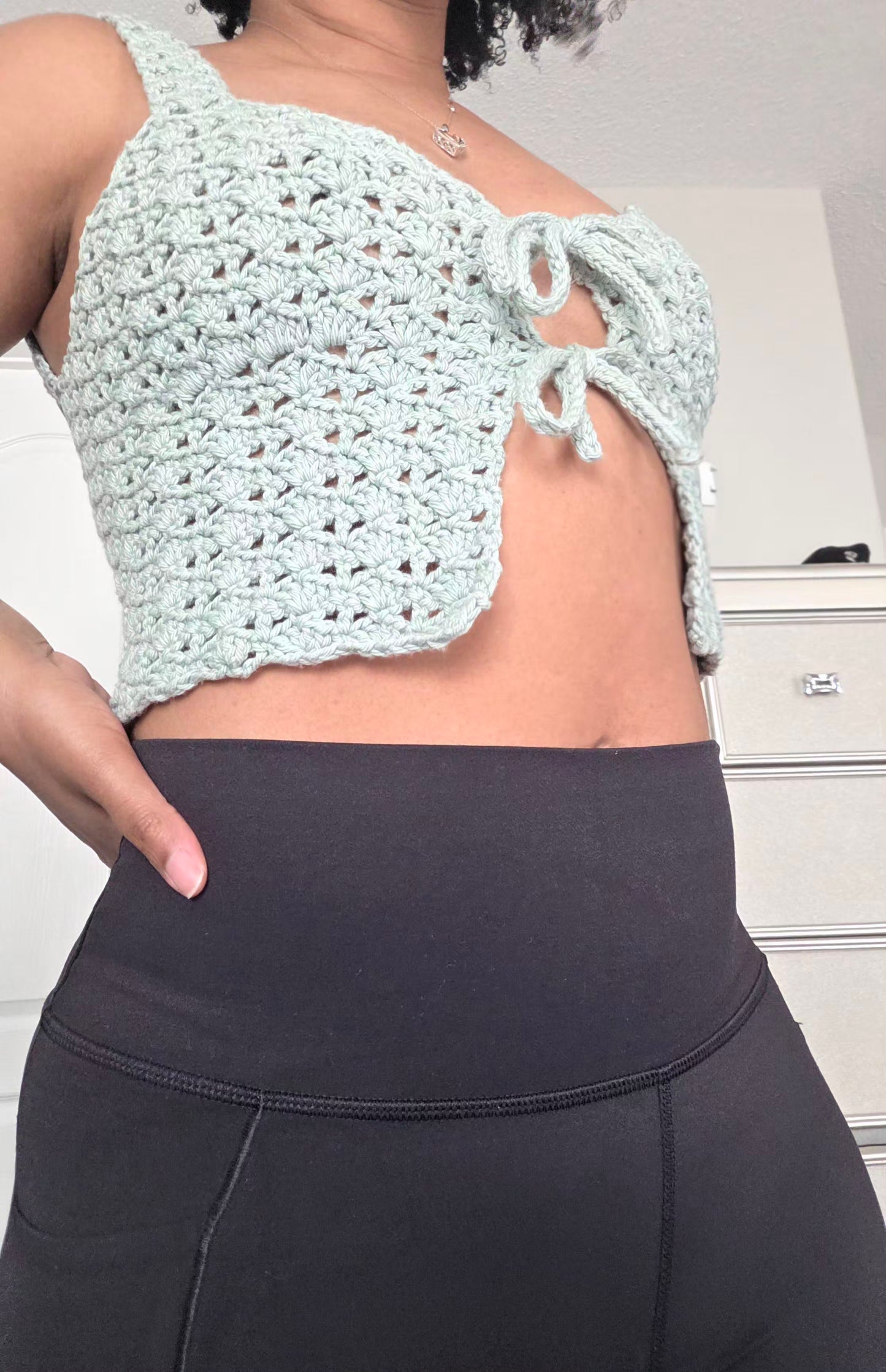 Shell Crop Top