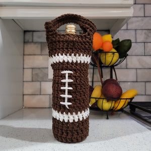 Football Wine Bottle Cozy