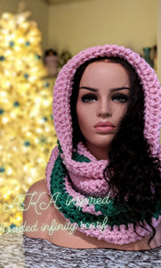 Hooded Infinity scarf