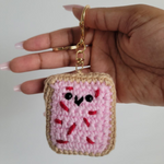 Load image into Gallery viewer, Pop Tart Pastry Keychain
