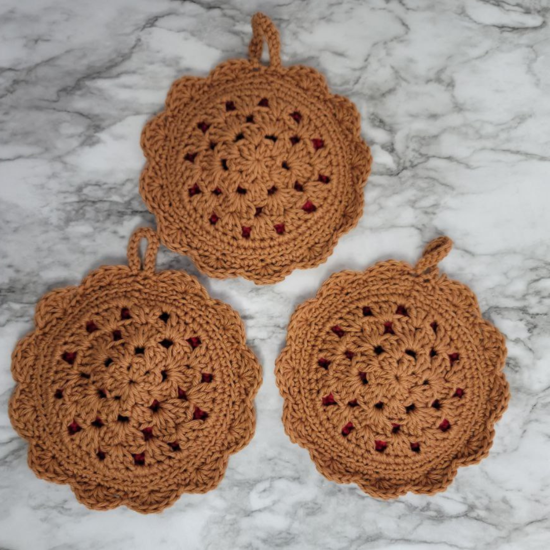 Cherry Pie Pot Holders